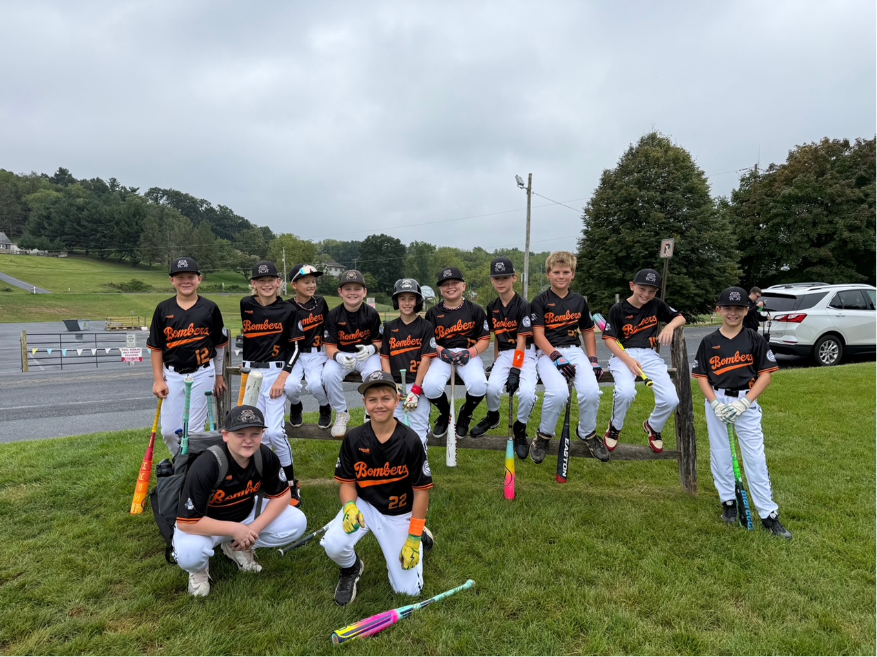 Keystone State Bombers 11U Fall National team photo